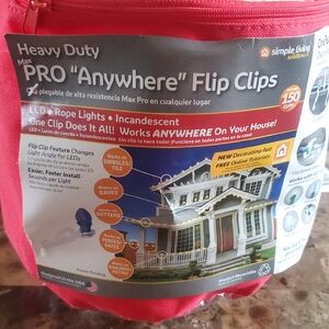 Red PRO Anywhere Flip Clips